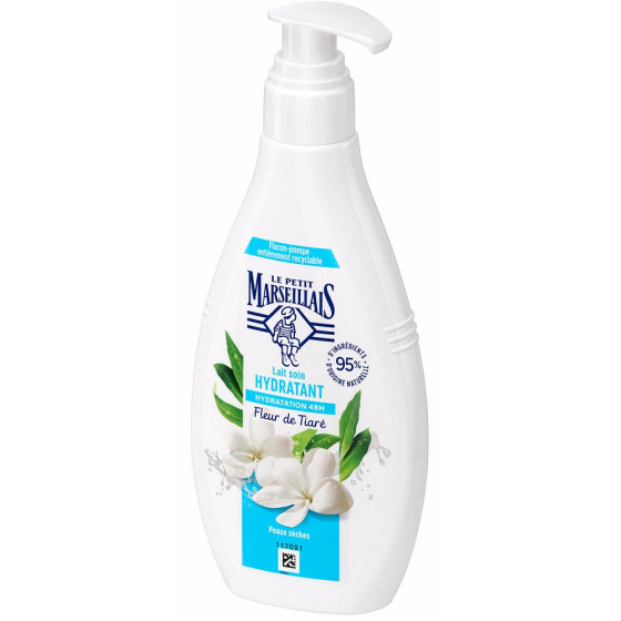 LAIT SOIN HYDRATANT FLEUR DE TIARÉ LE PETIT MARSEILLAIS 250ML