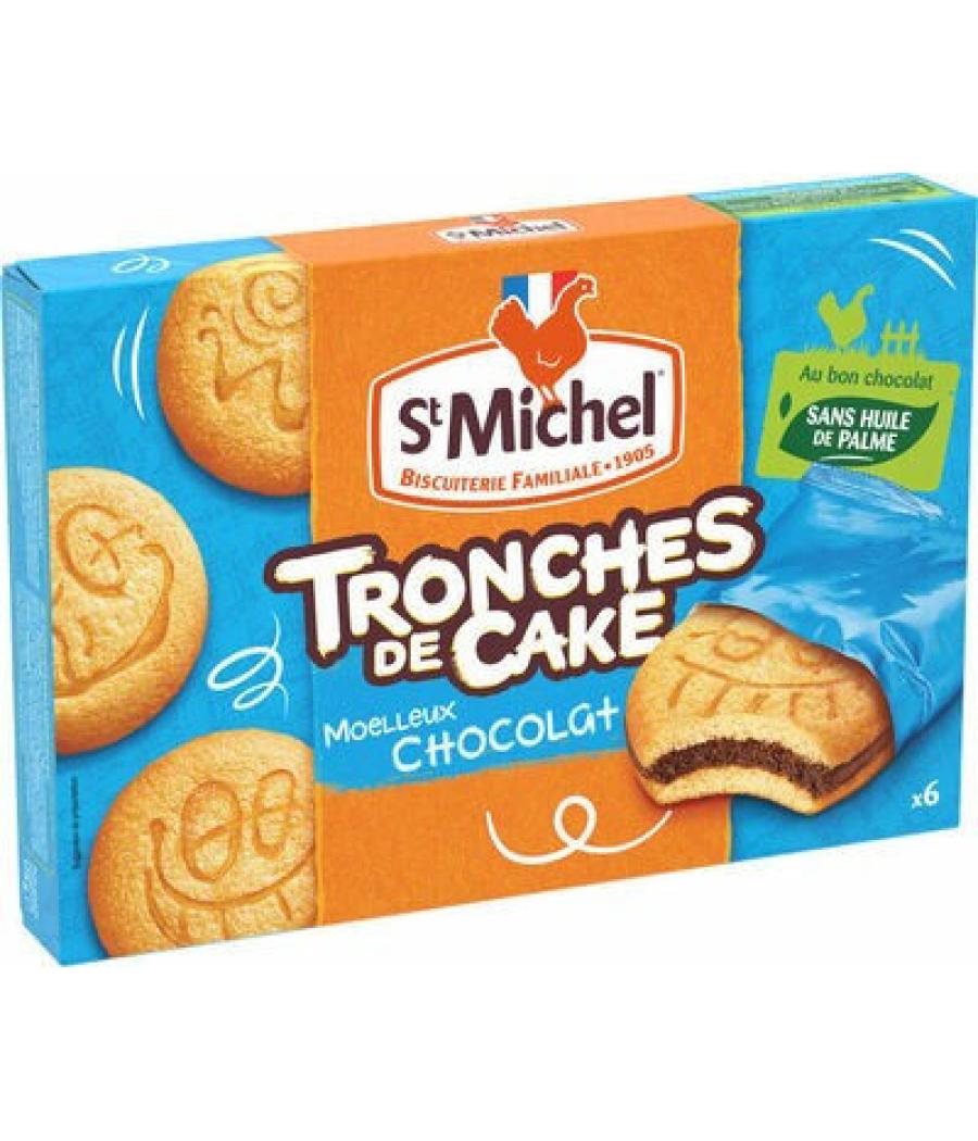 TRONCHE DE CAKE CHOCOLAT ST MICHEL 175G