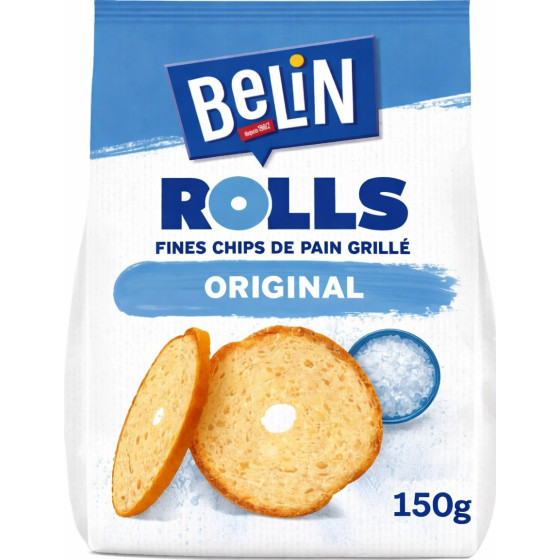 FINES CHIPS DE PAIN GRILLE BELIN 150G