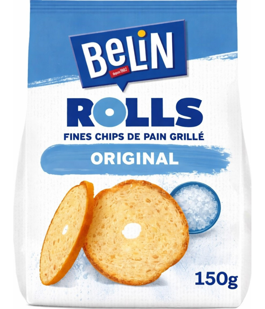 FINES CHIPS DE PAIN GRILLE BELIN 150G