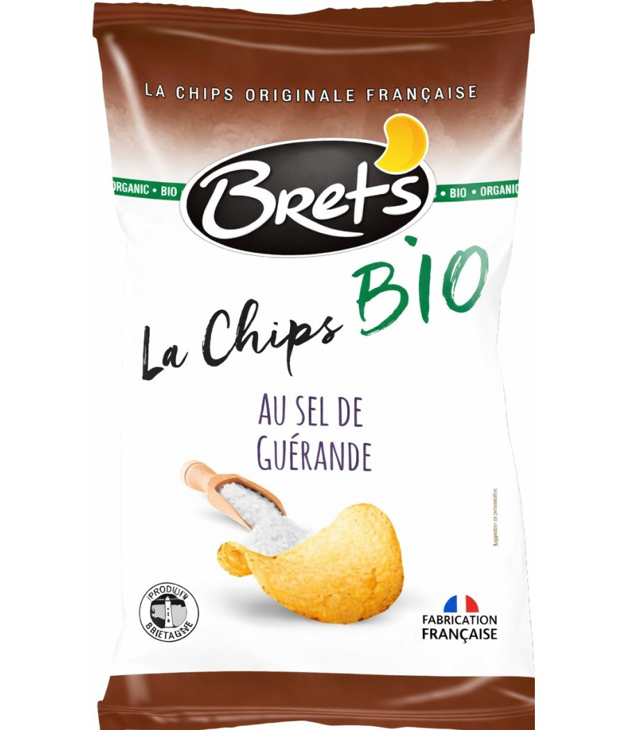 LA CHIPS BIO AU SEL DE GUERANDE BRETS 100G