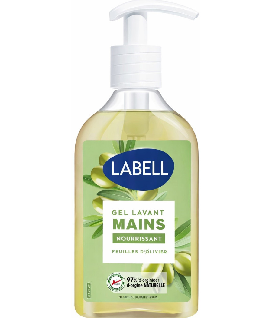 GEL LAVANT MAINS SAVON DE MARSEILLE OLIVIER LABELL 300ML