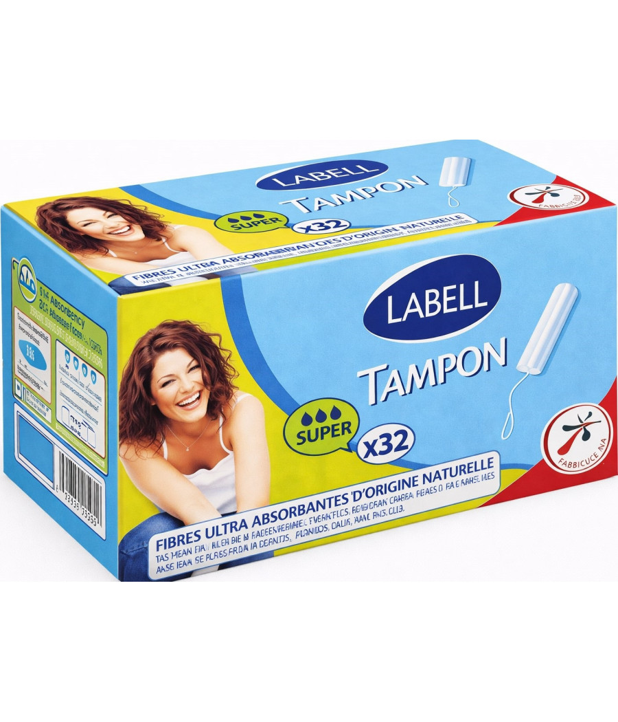 TAMPON NORMAL LABELL X32