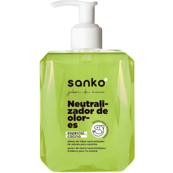SAVON MAINS ANTI-ODEURS SANKO 500ML