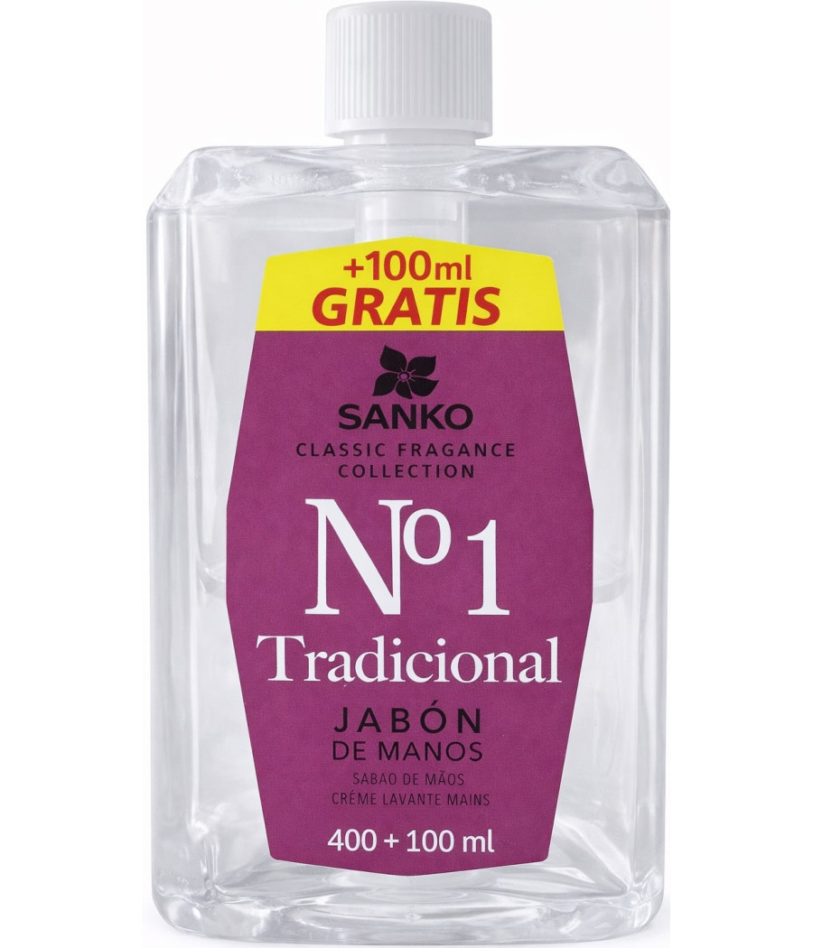 SAVON MAINS N1 TRADITIONNEL SANKO 500ML