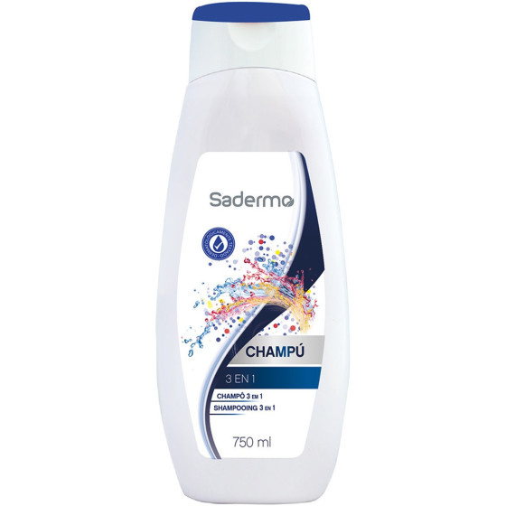 SHAMPOING 3EN1 SADERMO 750ML