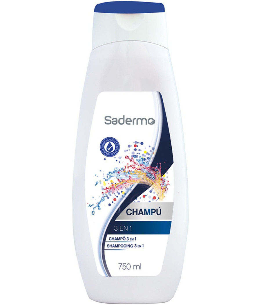 SHAMPOING 3EN1 SADERMO 750ML
