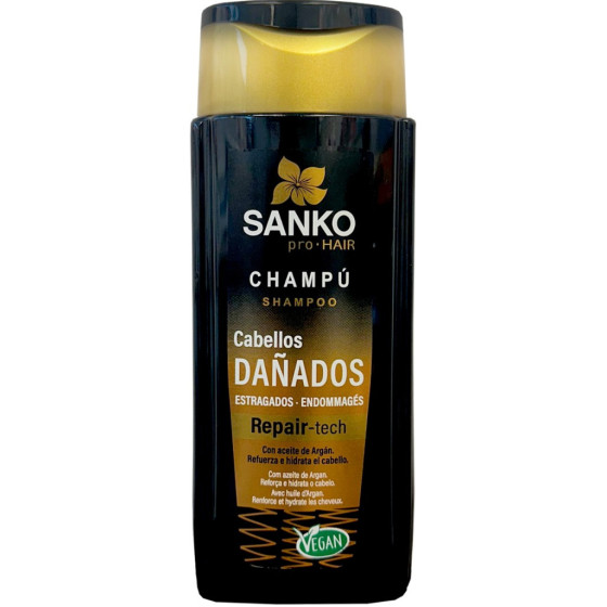 SHAMPOING CHEVEUX ENDOMMAGE SANKO 270ML