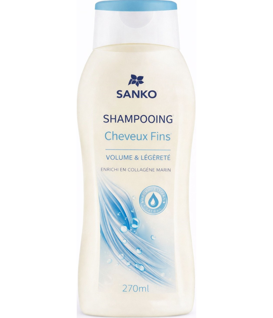 SHAMPOING CHEVEUX FINS SANKO 270ML