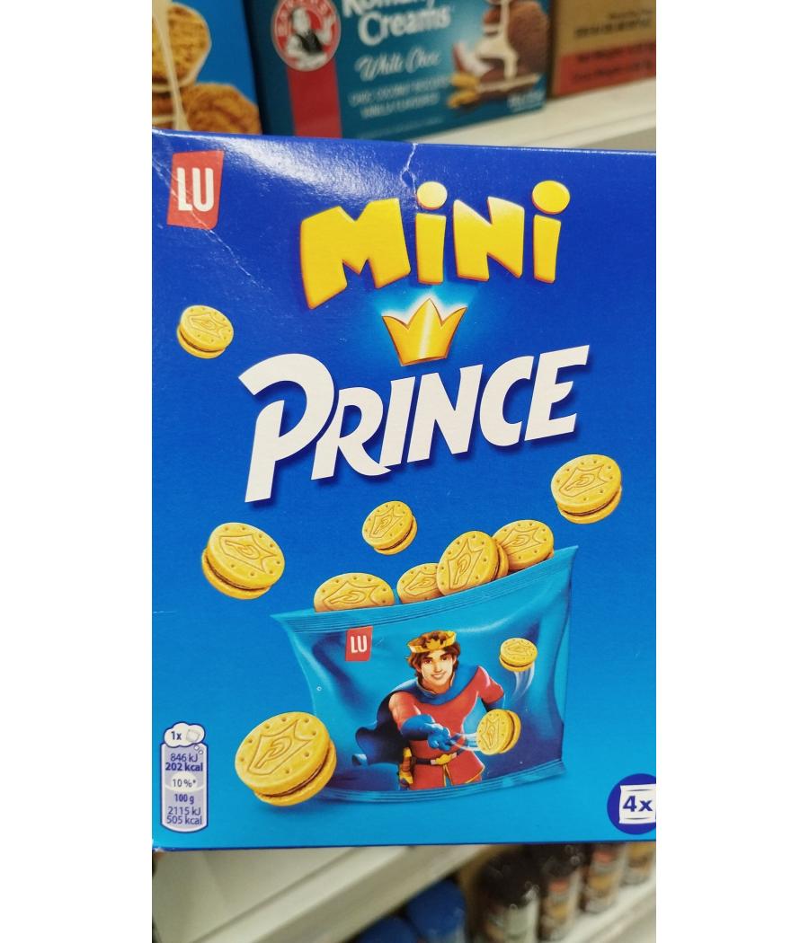 MINI PRINCE SABLES GOUT CHOCOLAT LU 160G