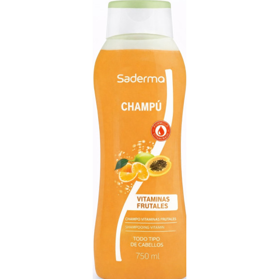 SHAMPOING FRUITS SADERMO 750ML