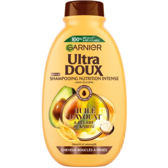 SHAMPOING NUTRITION INTENSE AVOCAT KARITE ULTRA DOUX 300ML