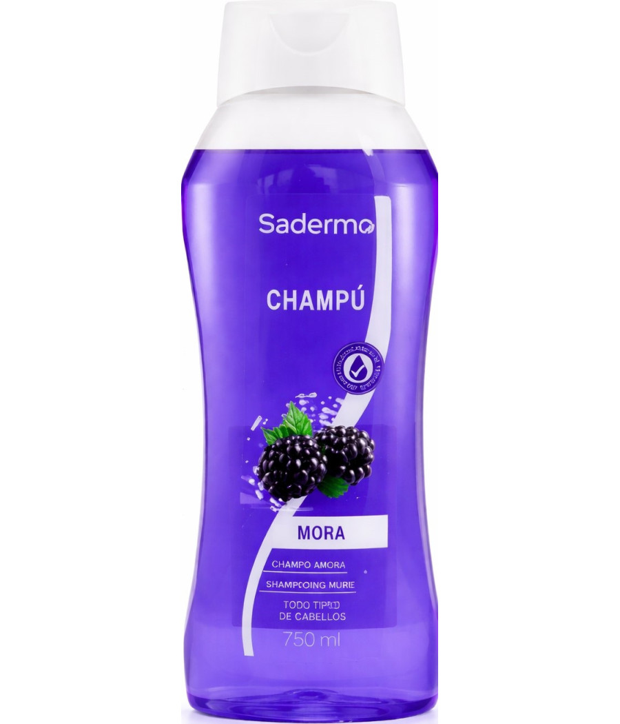SHAMPOING MURE SADERMO 750ML