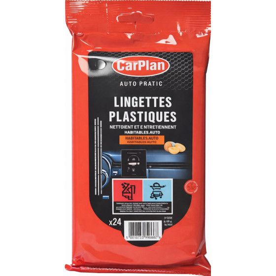 LINGETTES PLASTIQUES CAP