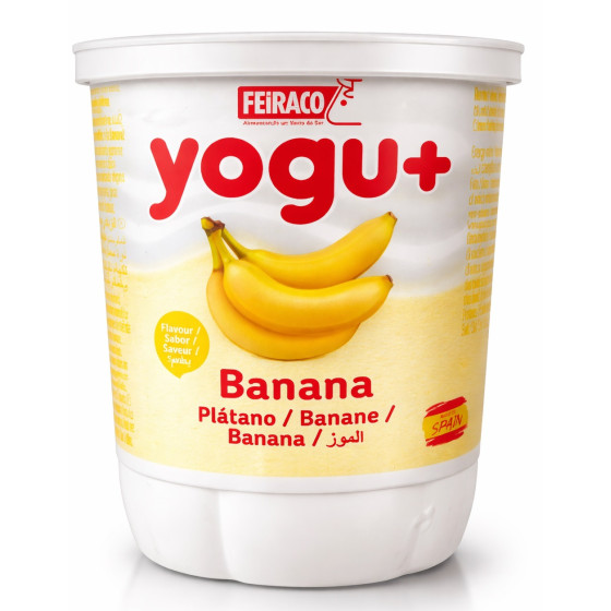 YAOURT LACTE BANANE YOGU 4X125G