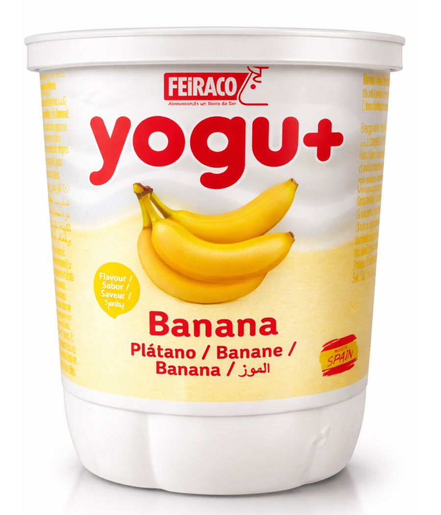 YAOURT LACTE BANANE YOGU 4X125G