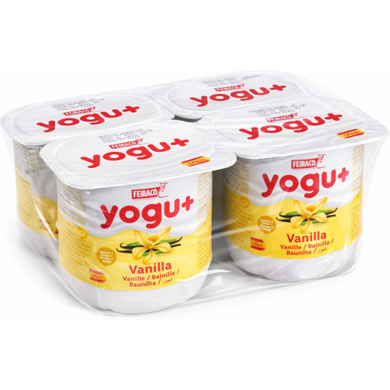 YAOURT LACTE VANILLE YOGU 4X125G