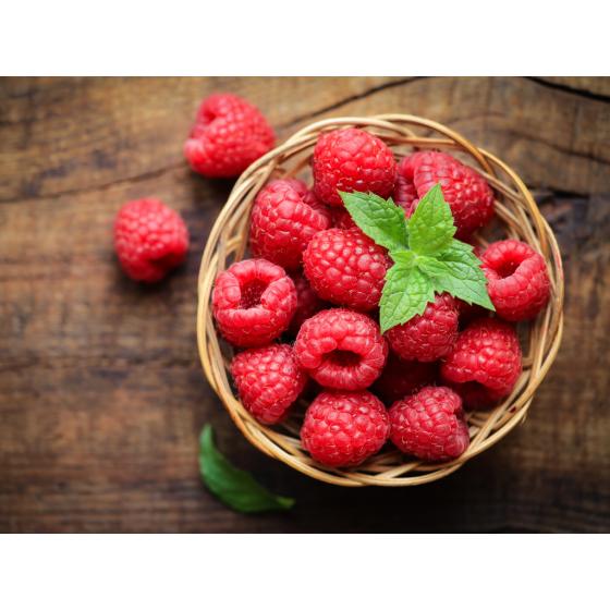 FRAMBOISE CATEGORIE 1. ORIGINE PORTUGAL BARQUETTE DE 0,125 KG VENDU PAR PACK DE 12 PIECES PACK DE ...