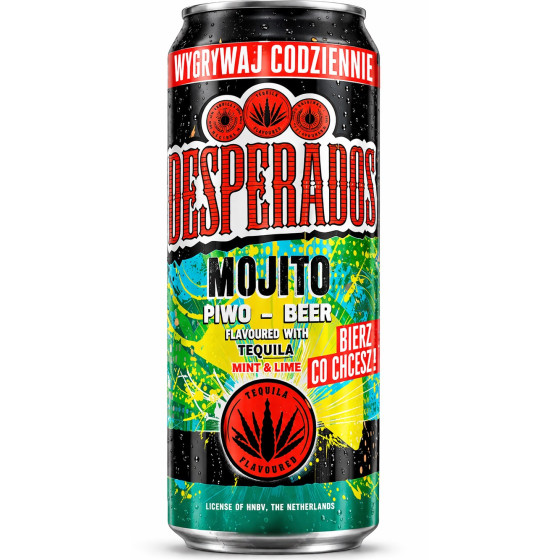 BIERE EN CANETTES MOJITO DESPERADOS 50CL