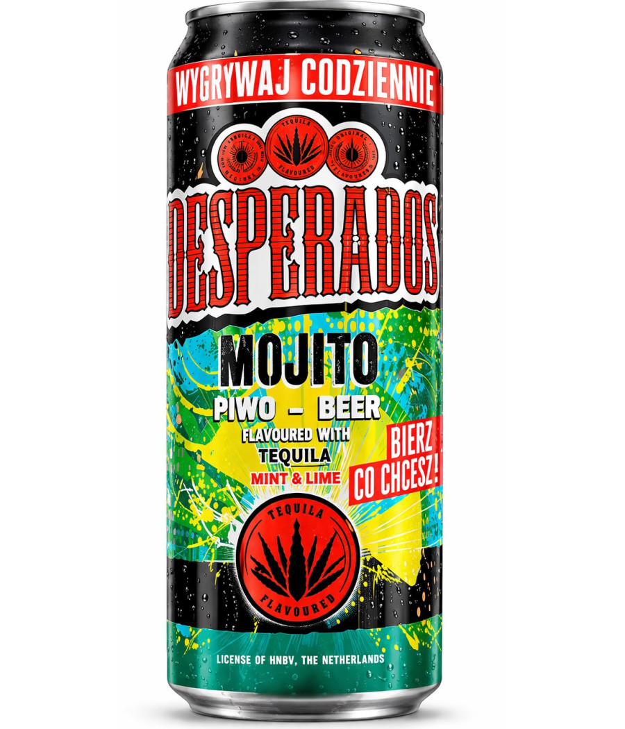 BIERE EN CANETTES MOJITO DESPERADOS 50CL