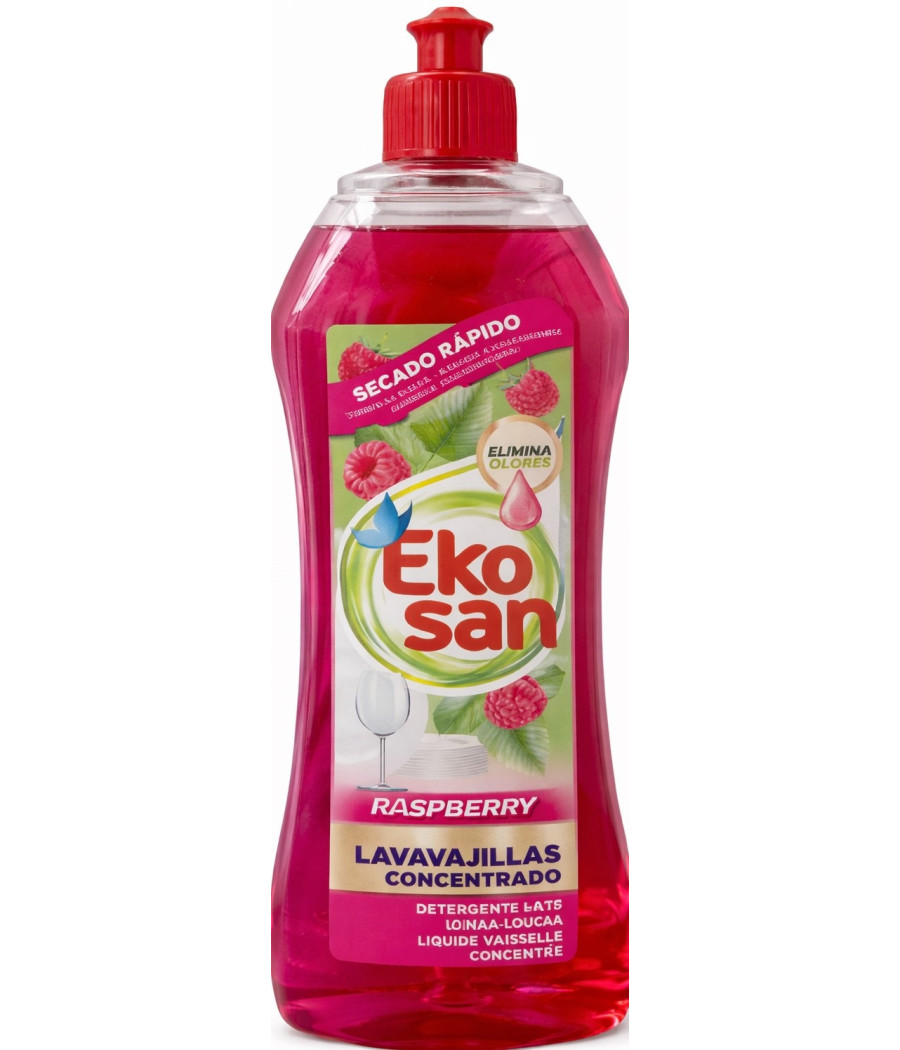 LIQUIDE VASSELE RASPBERRY EKOSAN 800ML