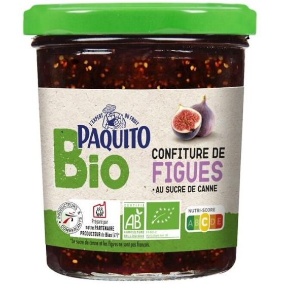 CONFITURE PAQUITO BIO EXTRA FIGUES 360G