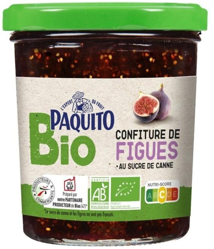 CONFITURE PAQUITO BIO EXTRA FIGUES 360G