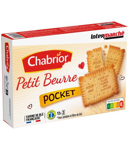 PETIT BEURRE POCKET CHABRIOR 300G