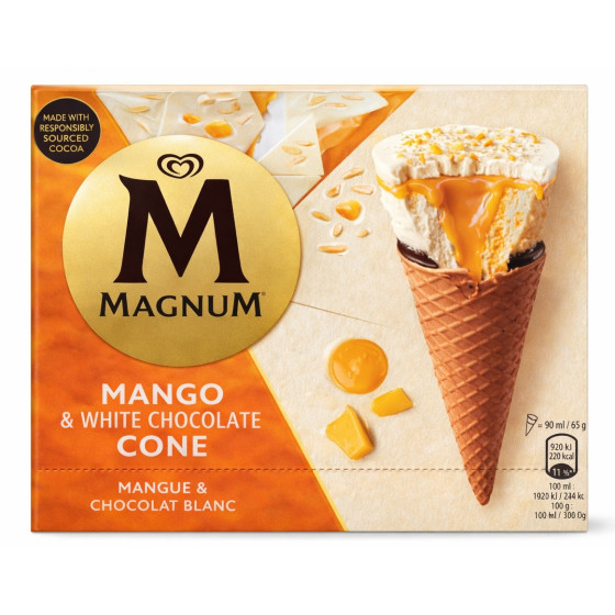 GLACE MANGUE & CHOCOLAT BLANC MAGNUM 260G
