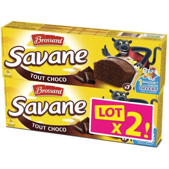 GATEAUX MARBRES CHOCOLAT SAVANE 189G