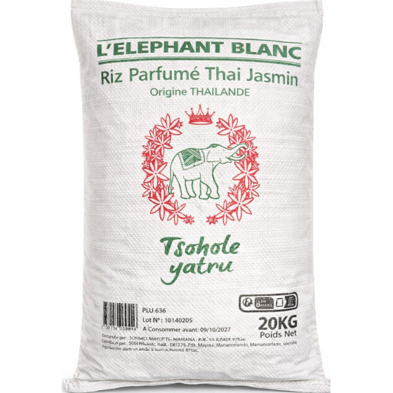RIZ PARFUME THAI JASMIN L'ELEPHANT BLANC 20KG