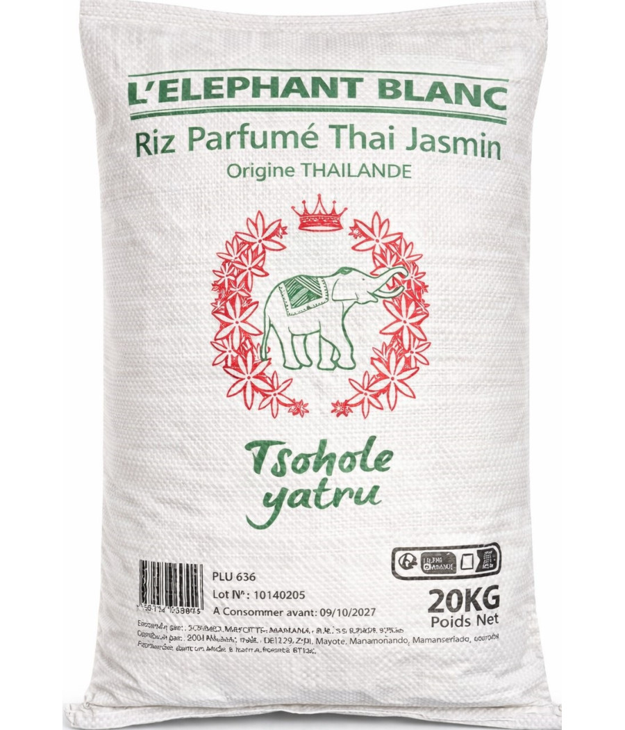 RIZ PARFUME THAI JASMIN L'ELEPHANT BLANC 20KG