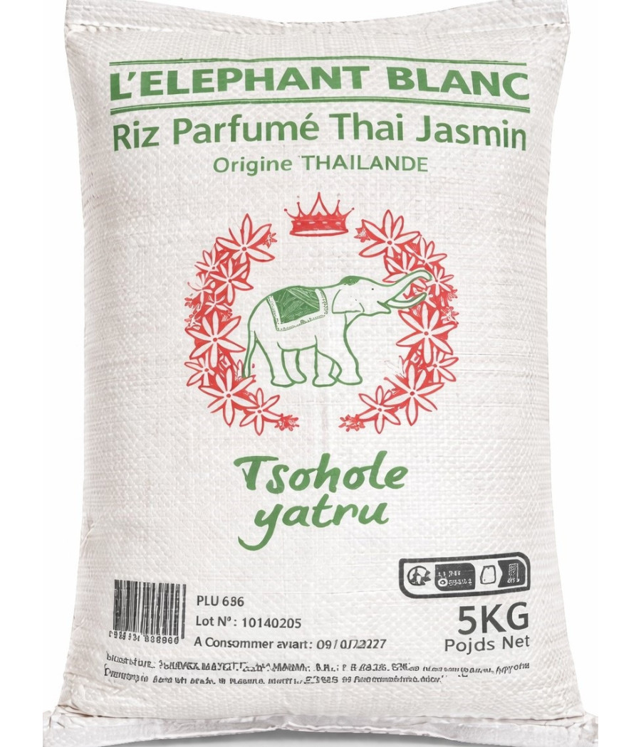 RIZ PARFUME THAI JASMIN L'ELEPHANT BLANC 5KG