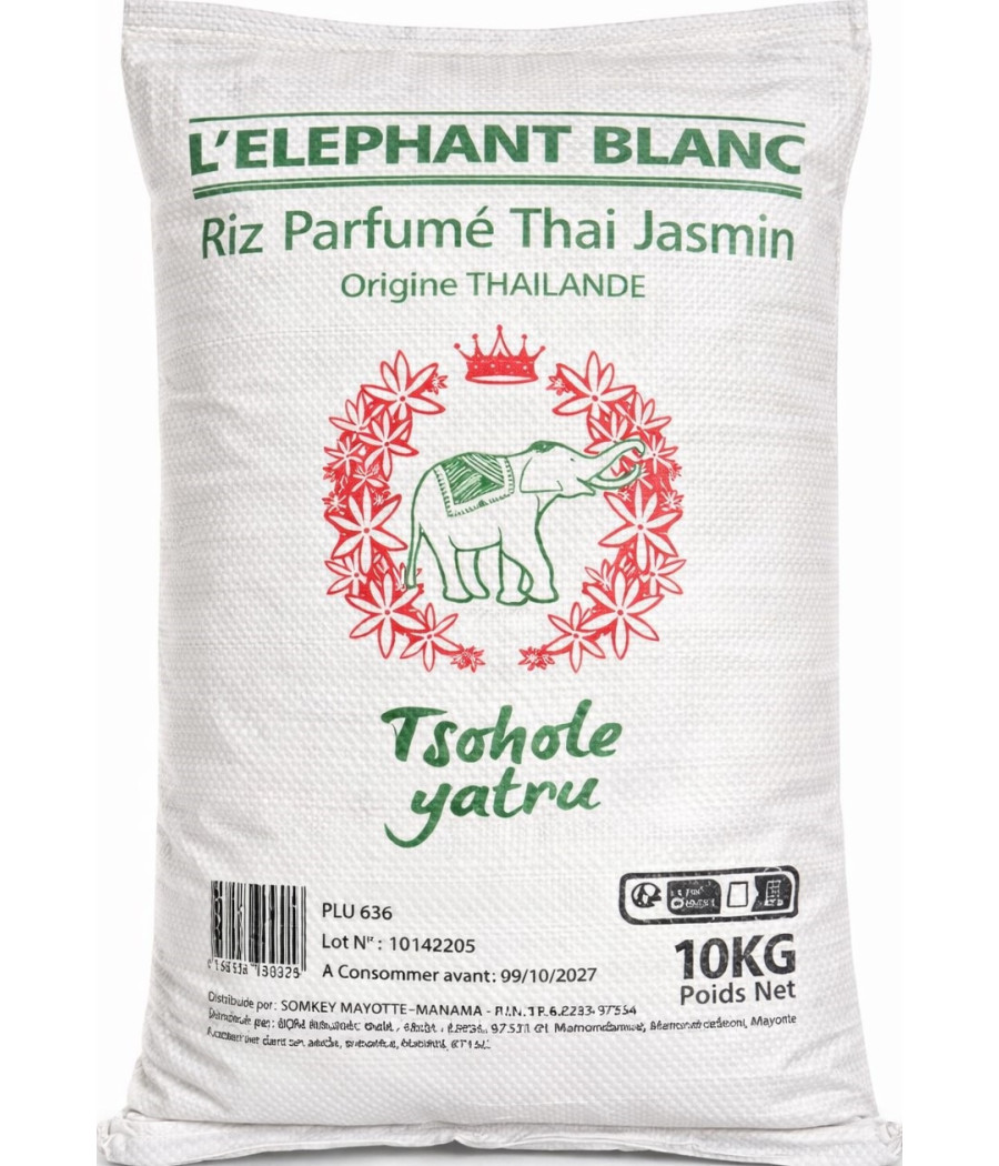 RIZ PARFUME THAI JASMIN L'ELEPHANT BLANC 10KG