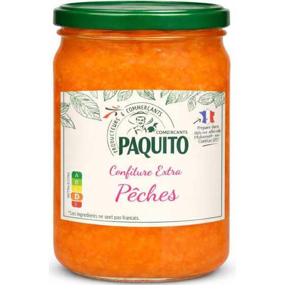 CONFITURE EXTRA PECHES PAQUITO 370G