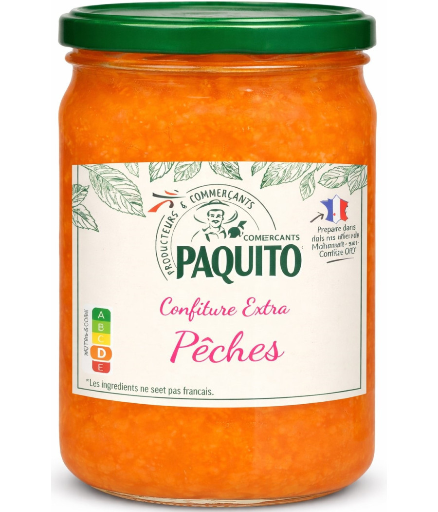 CONFITURE EXTRA PECHES PAQUITO 370G
