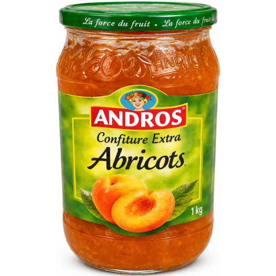 CONFITURE EXTRA ABRICOT ANDROS 1KG