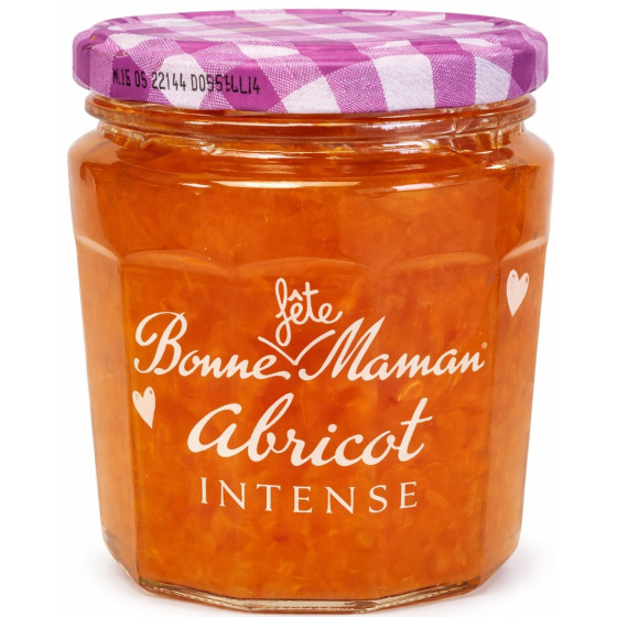 CONFITURE ABRICOT INTENSE BONNE MAMAN 335G