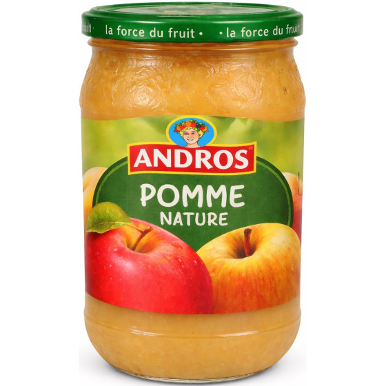 COMPOTE POMME NATURE ANDROS 750G