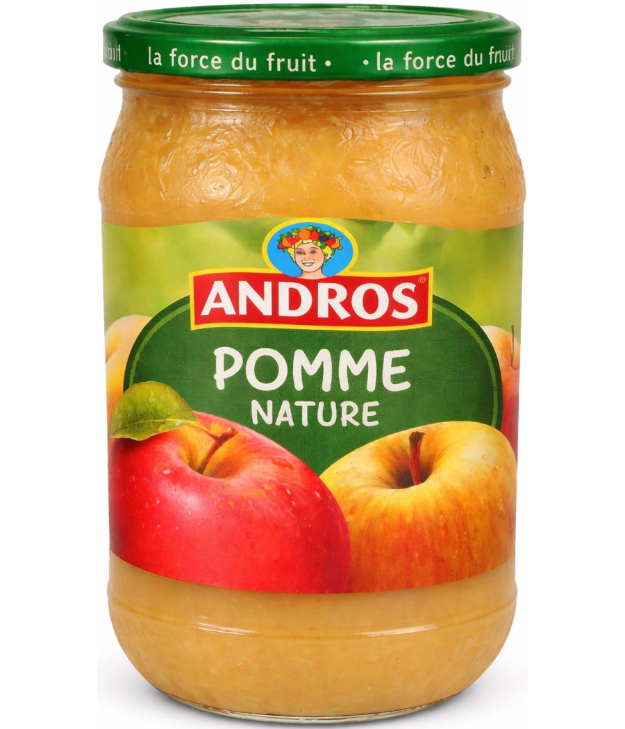 COMPOTE POMME NATURE ANDROS 750G