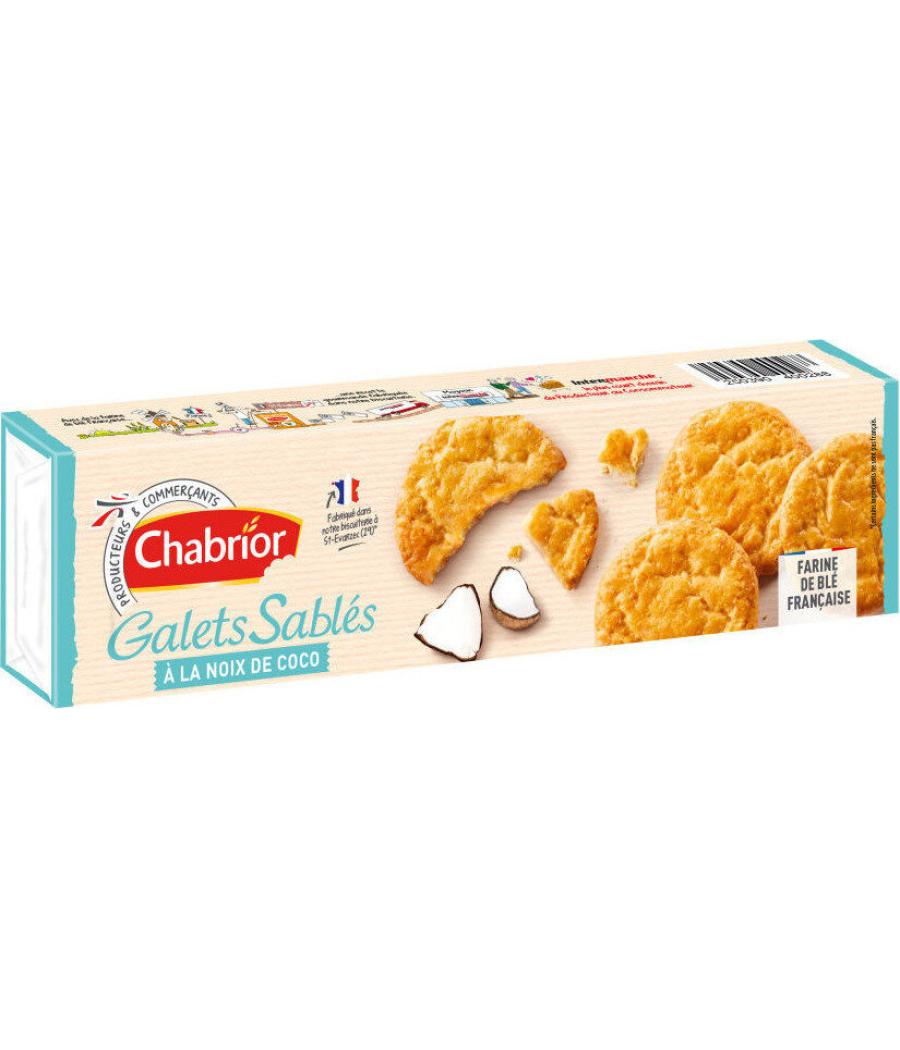 GALETS SABLES A LA NOIX DE COCO CHABRIOR 125G