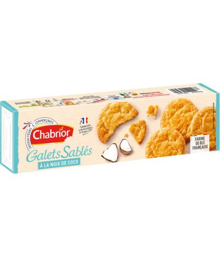 GALETS SABLES A LA NOIX DE COCO 125 G