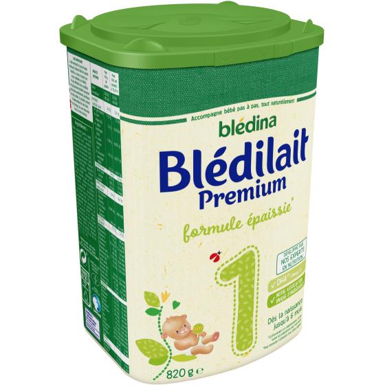 LAIT INFANTILE EN POUDRE BLEDILAIT BLEDIGEST 1ER AGE BLEDINA 820G
