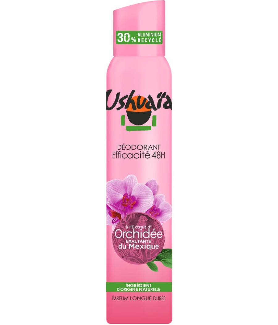 DÉODORANT SPRAY USHUAÏA ORCHIDÉE 200ML