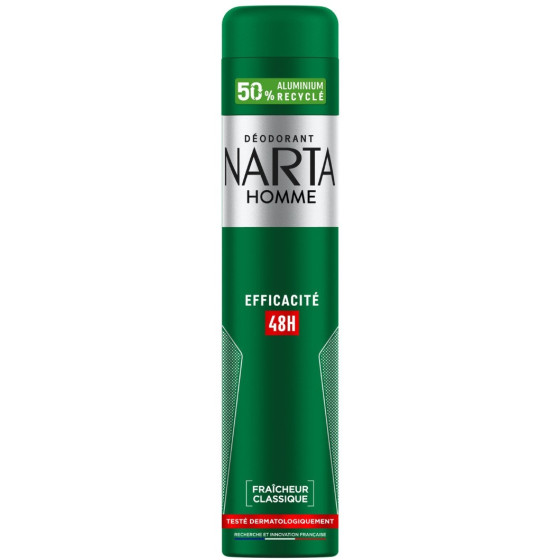 DÉODORANT SPRAY NARTA HOMME CLASSIQUE 48H 200ML