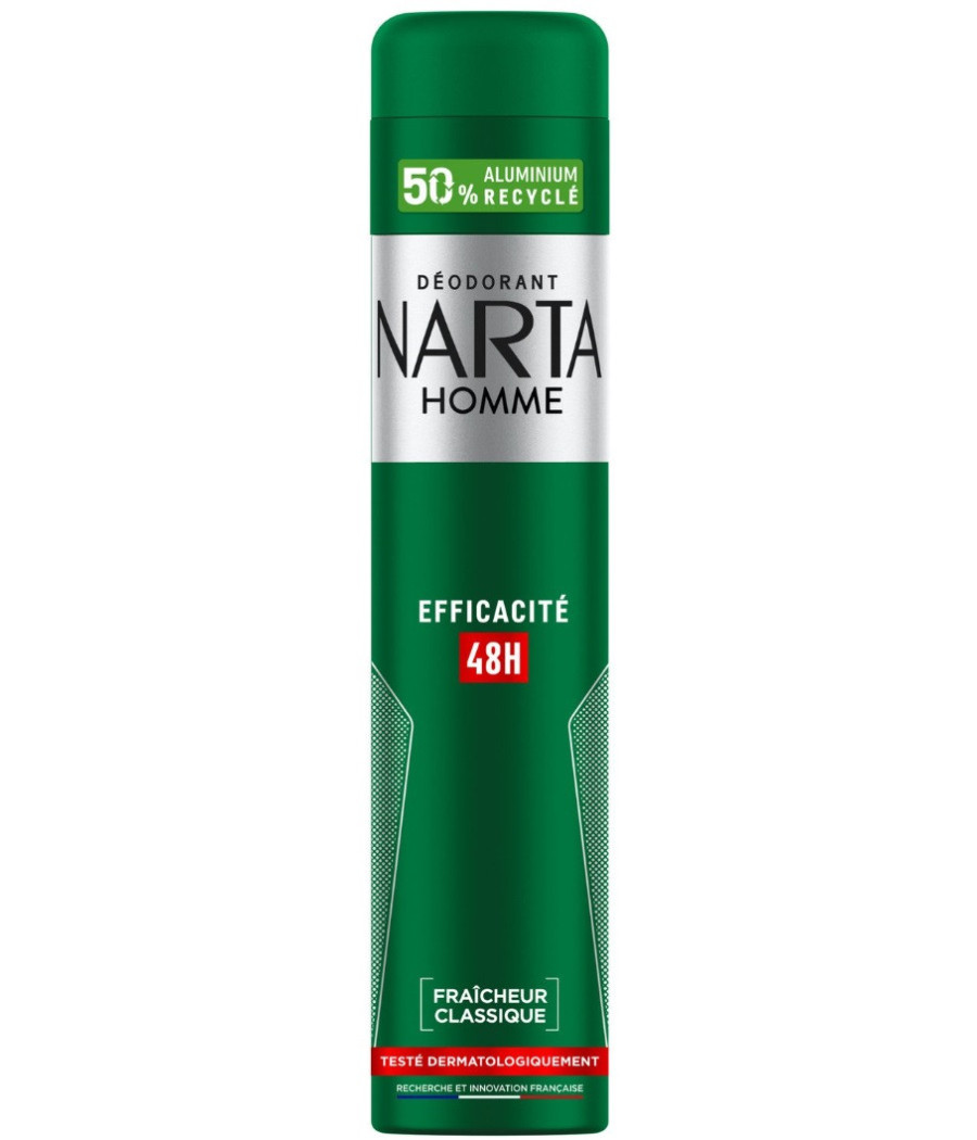 DÉODORANT SPRAY NARTA HOMME CLASSIQUE 48H 200ML
