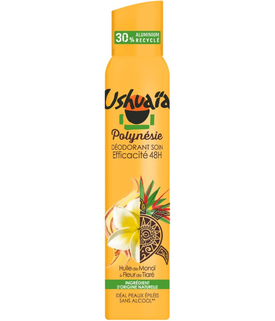 DEODORANT SPRAY MONOI ET FLEUR TIARE USHUAIA 200ML