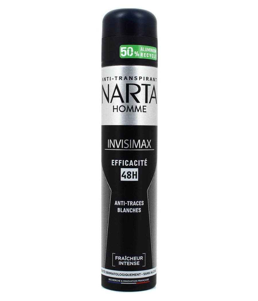 DÉODORANT SPRAY NARTA HOMME INVISIMAX 48H 200ML