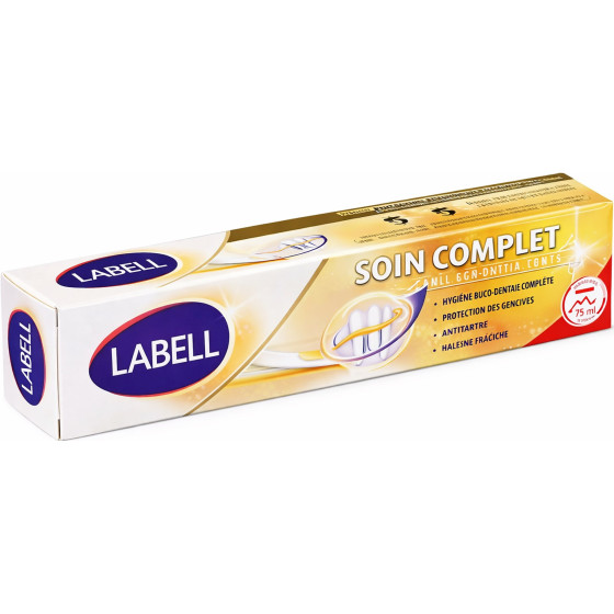 DENTIFRICE SOIN COMPLET LABELL 75ML