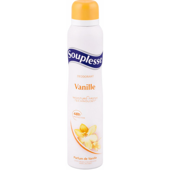DEODORANT SPRAY PARFUM VANILLE SOUPLESSE 200ML